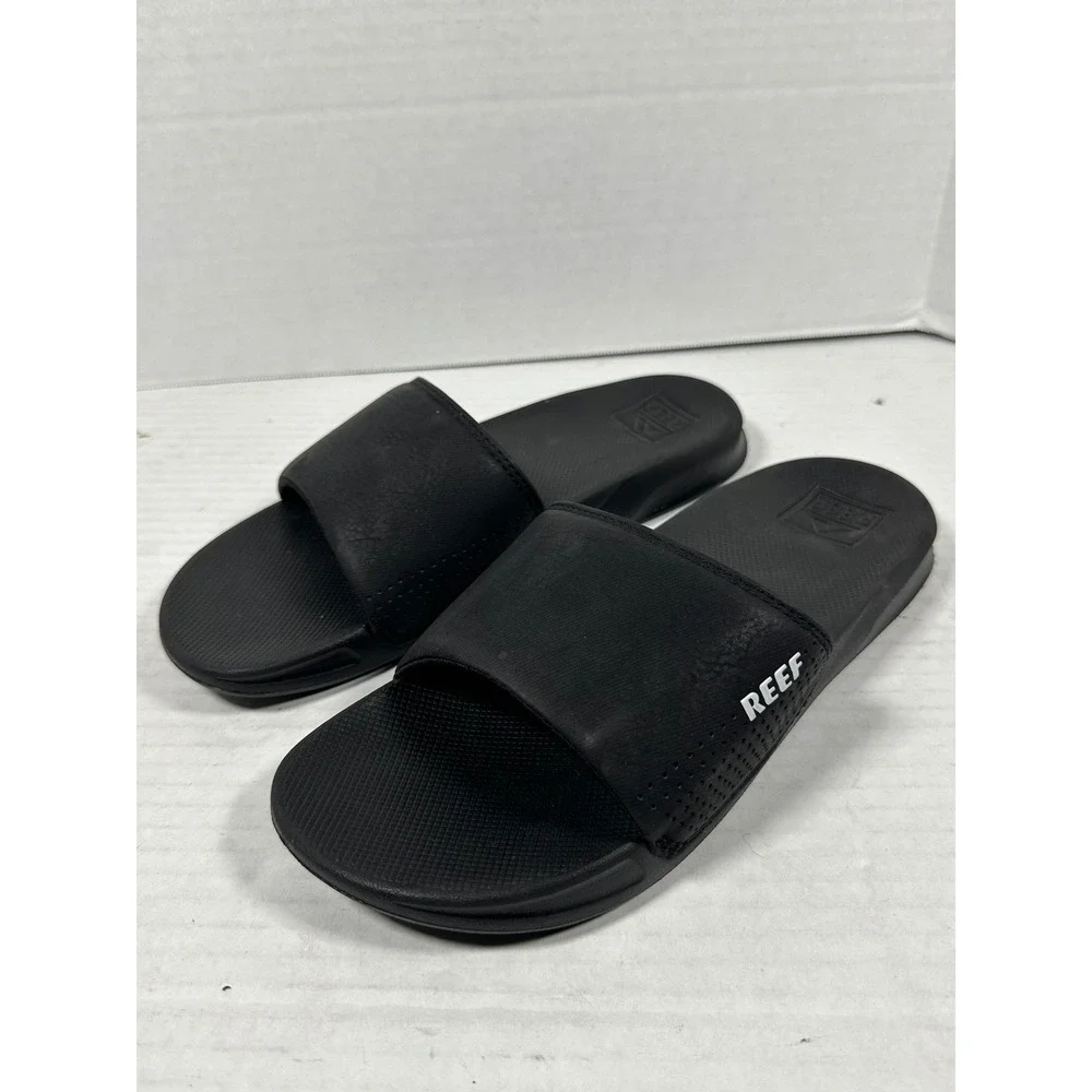 Reef One Slide‎ Mens Black Waterproof Athletic Sandals B-22 PGC Size 7